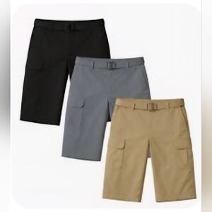 Mens The American Outdoorsman Utility Cargo Shorts Dark Gray Sizes 36 And 38